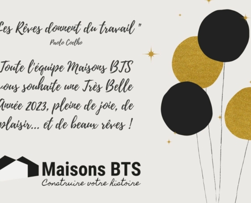 Maison BTS vous souhaite une bonne Année